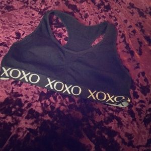 Black medium sports bra